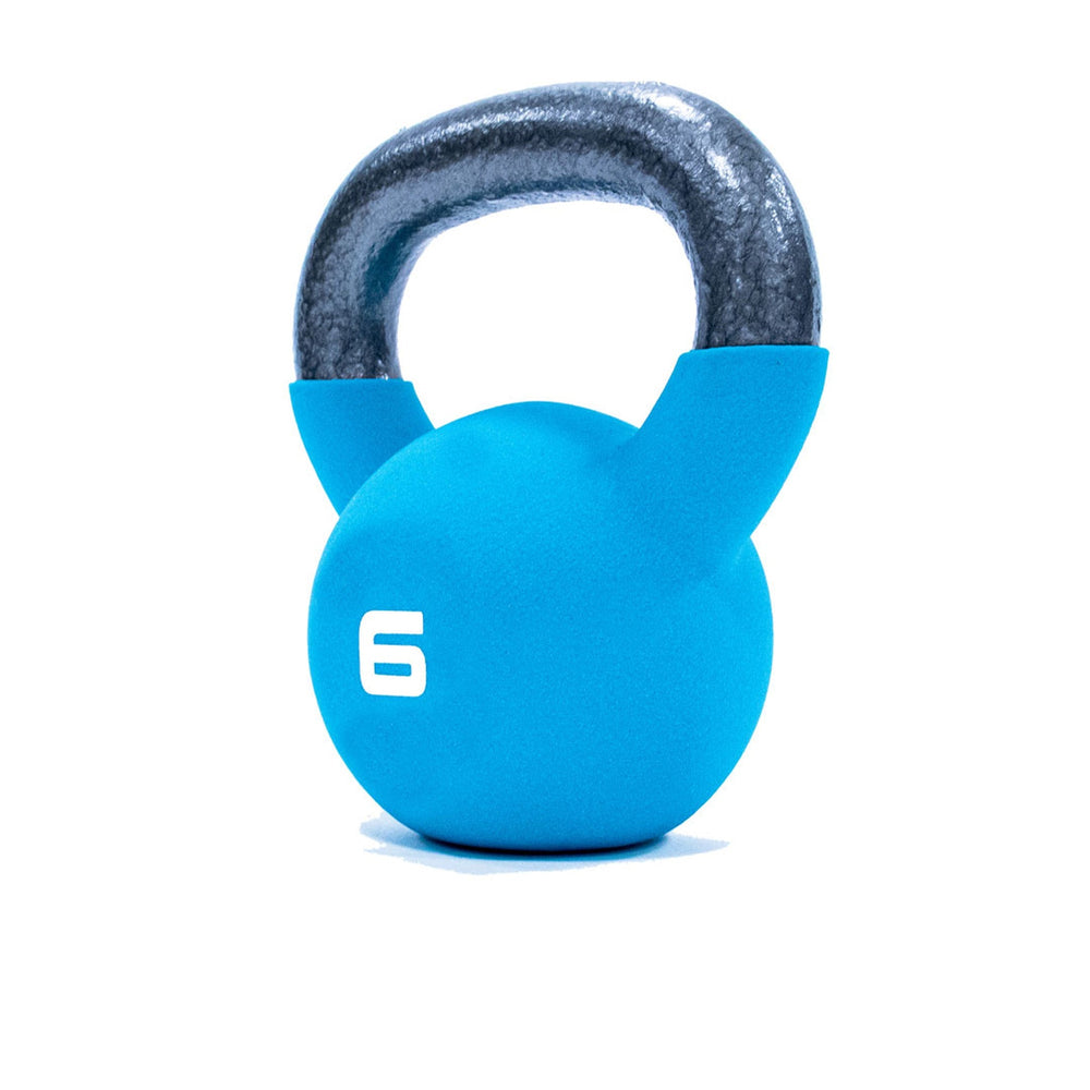 JORDAN Neoprene Covered Kettlebell - Pro Gym Essentials
