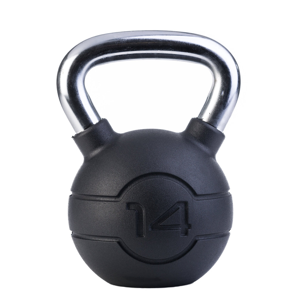 JORDAN Chrome/Rubber Kettlebells - Pro Gym Essentials