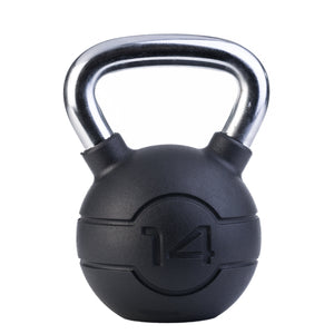 JORDAN Chrome/Rubber Kettlebells - Pro Gym Essentials