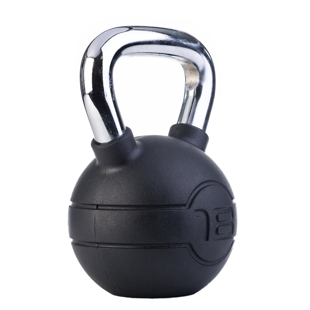 JORDAN Chrome/Rubber Kettlebells - Pro Gym Essentials