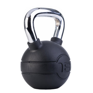 JORDAN Chrome/Rubber Kettlebells - Pro Gym Essentials