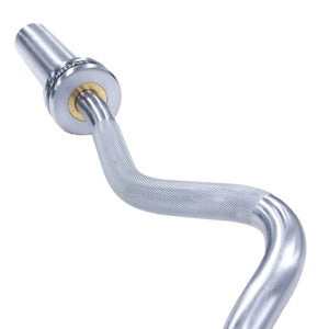 JORDAN® Steel Series Super Curl Bar with bearings - Pro Gym Essentials