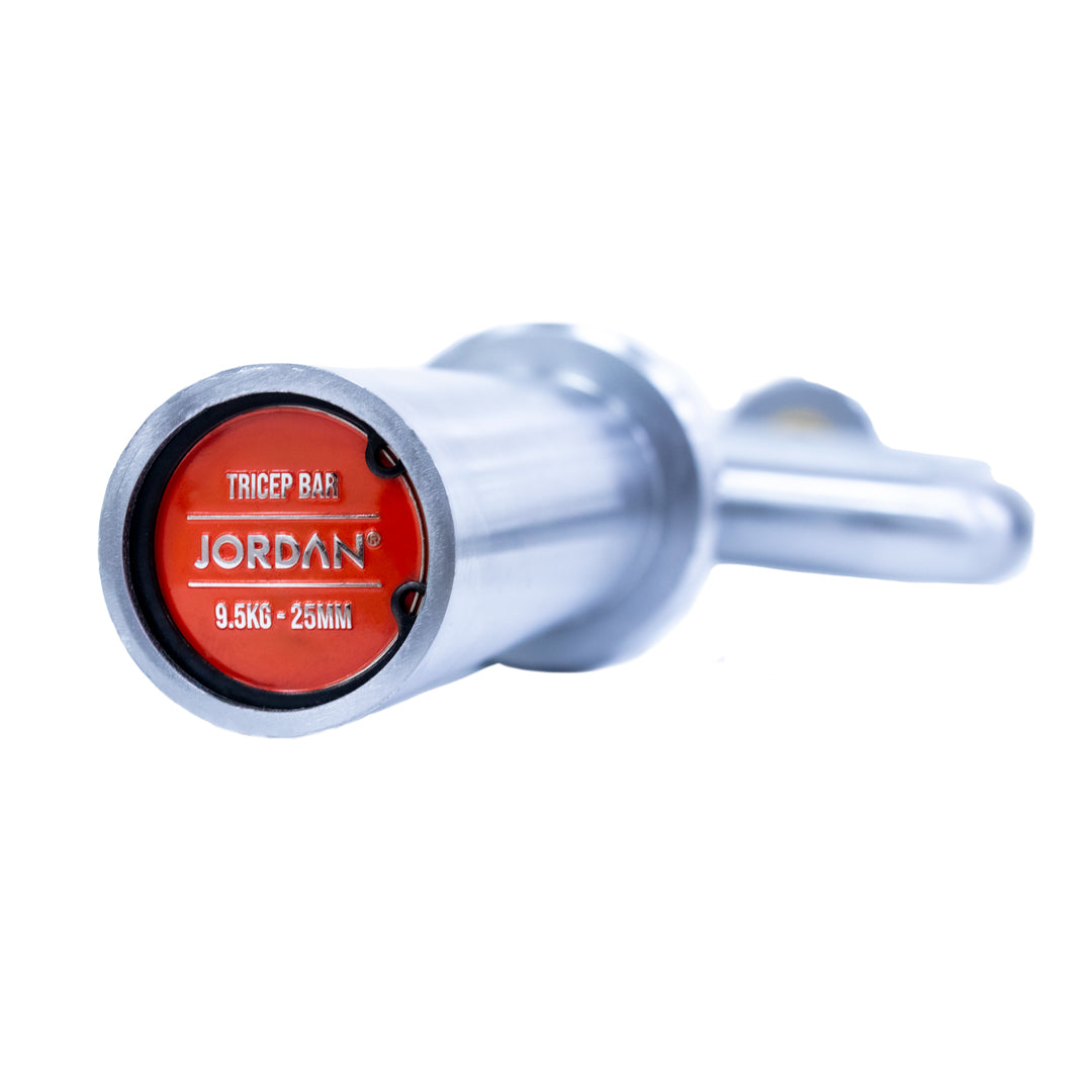 JORDAN Steel Series Tricep Olympic Bar - Pro Gym Essentials