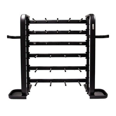 JORDAN Studio Barbell Rack 30 Sets - Black
