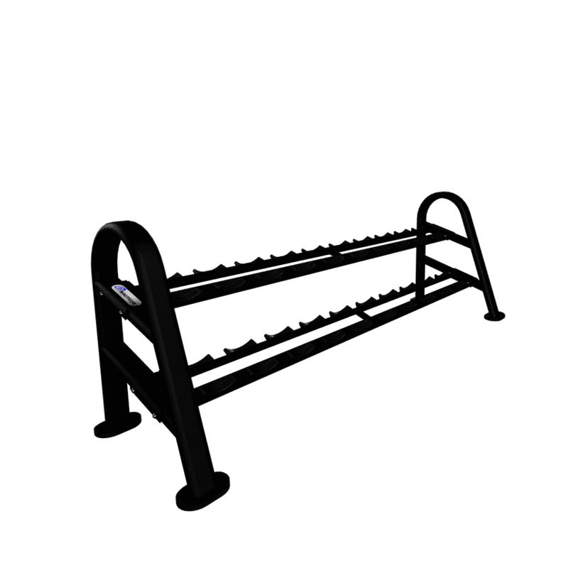 Nautilus Instinct Dumbbell Rack 10-Pair / 2 Tier