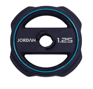 JORDAN Ignite Pump X Rubber Studio Barbell Sets with Black Rack