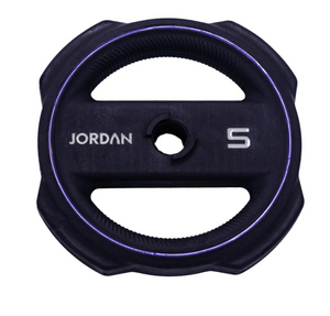 JORDAN Ignite Pump X Rubber Studio Barbell Sets with Black Rack
