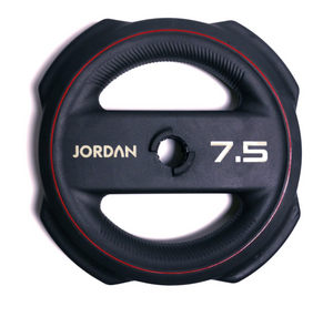 JORDAN Ignite Pump X Rubber Studio Barbell Sets with Black Rack