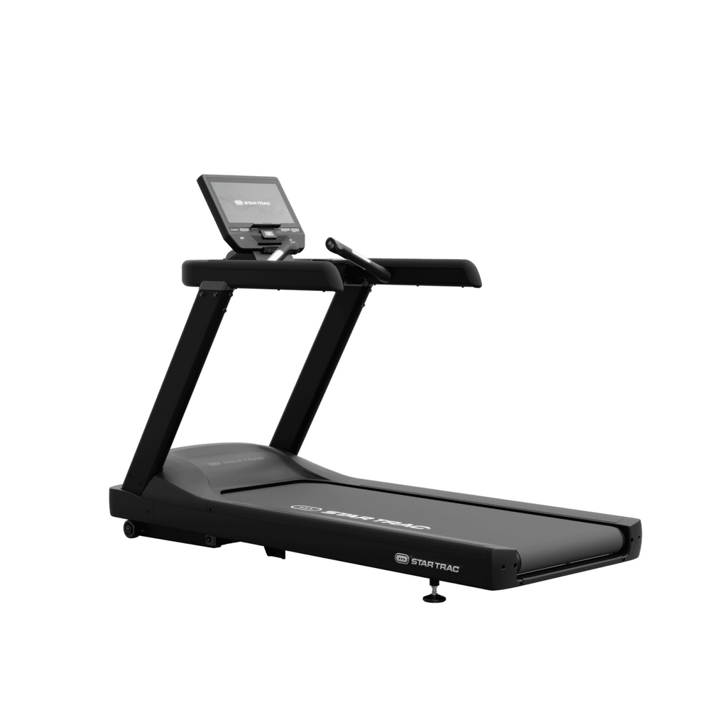 Star Trac 6TR Treadmill - 16" HD Touchscreen front angle