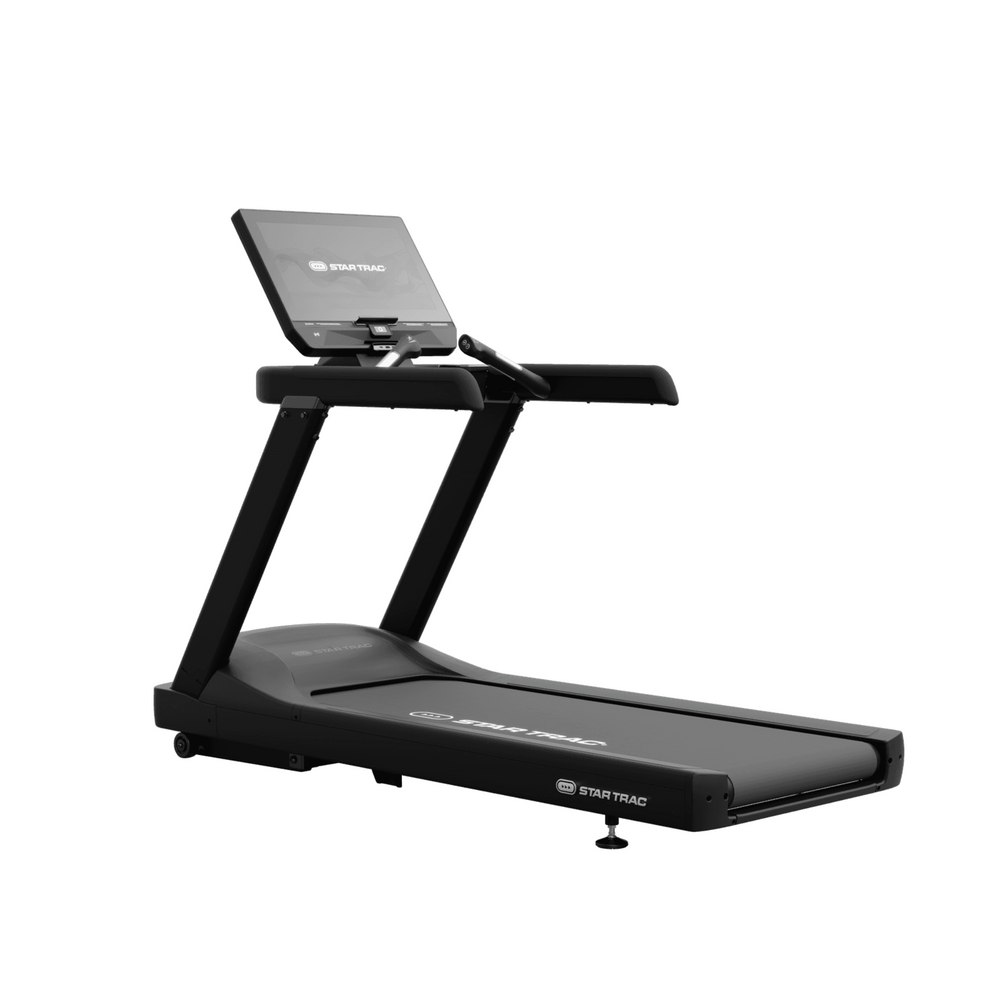 Star Trac 6TR Treadmill - 24" HD Touchscreen front angle