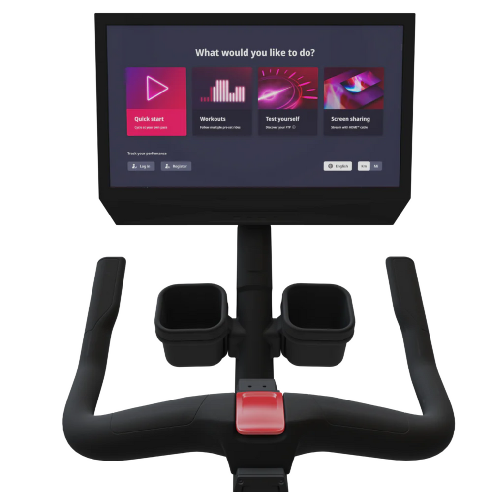 Star Trac 8VB Virtual Bike screen